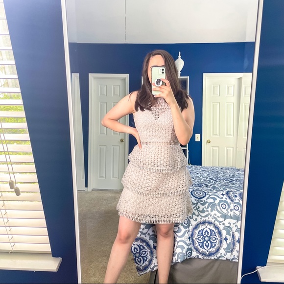 Lace Lilac Dress - Picture 8 of 8